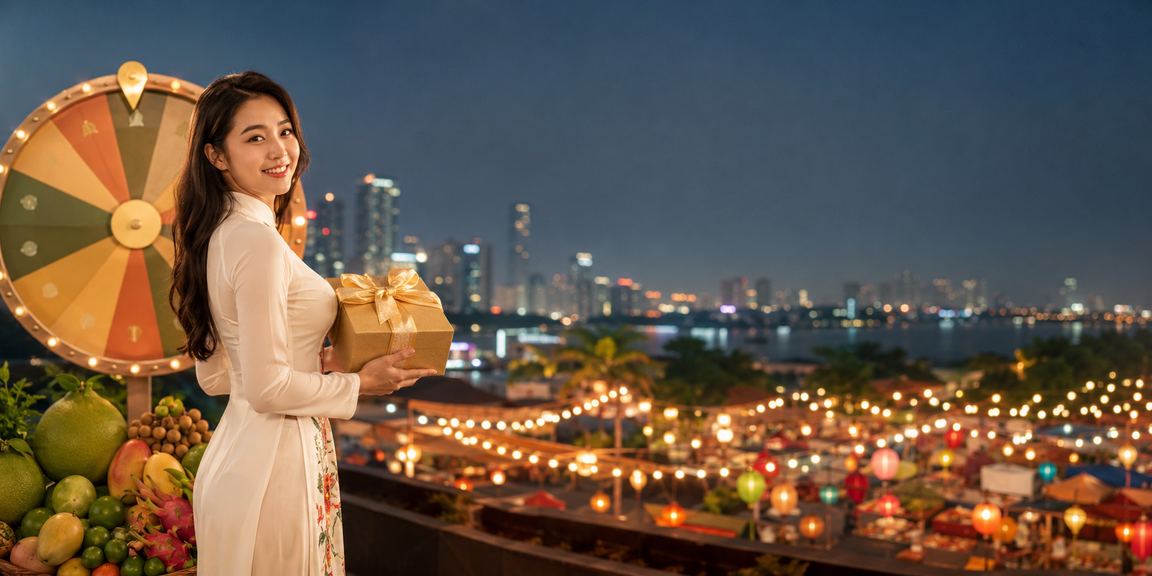 Chợ đêm Mekong sôi động – không khí giải trí và may mắn đặc trưng của miền Tây Nam Bộ